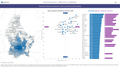 Visualization of Apartment Sales vs Rentals by Municipality